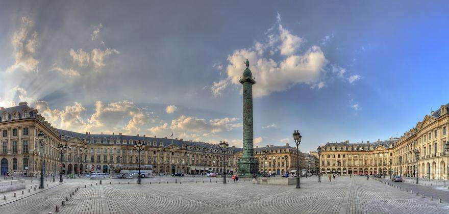 A short stroll from your hotel is the Place Vendôme
