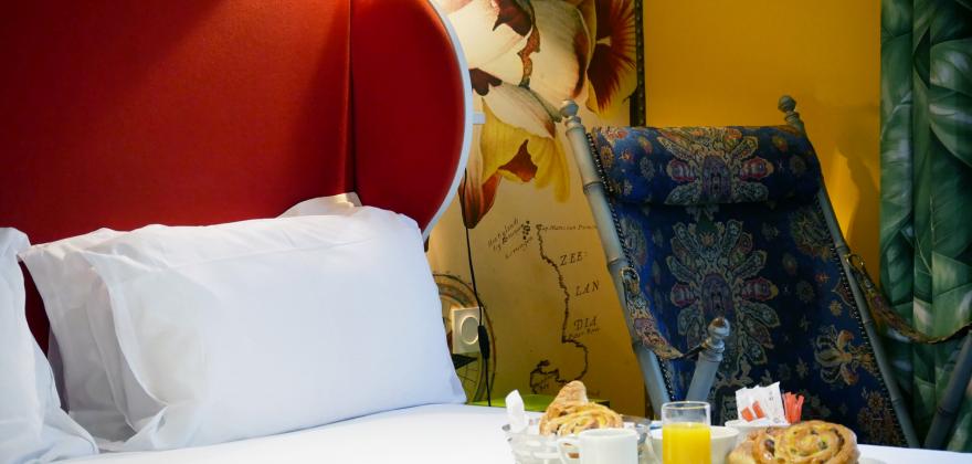 A typically Parisian gourmet breakfast